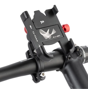 Soporte para Teléfono <span class=keywords><strong>de</strong></span> Bicicleta, Soporte <span class=keywords><strong>de</strong></span> Aleación para Teléfono <span class=keywords><strong>de</strong></span> Bicicleta, Soporte Antideslizante para Manillar <span class=keywords><strong>de</strong></span> Bicicleta y Motocicleta, Clip para Todos los Teléfonos Celulares - Product Image 5