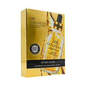 24K vàng Hyaluronic axit Facial Mask Hàn Quốc Vải chăm sóc da giữ ẩm làm sạch sáng - Product Image 6