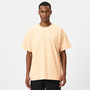 Custom Wholesale Top trending T-Shirt Manufacturers Best quality Shorts Sleeve Streetwear Plain Cotton T-Shirt for Men - Product Image 1