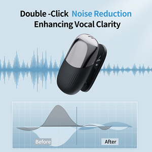 Micrófono de Solapa Inalámbrico Ultra Miniatura TDS5 con Tecnología Inteligente de Filtro Ambiental de Alto Rendimiento para Música y Voz - Product Image 3