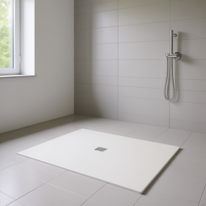 Plato de Ducha Rectangular Serenity 70 x 190 cm Gris 7035 - Product Image 3