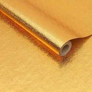 Hot bán long lanh lưới PVC + PET kim loại oilproof chống cháy Sticker nhôm lá trang trí nhà bếp hình nền - Product Image 2