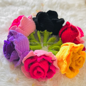 Adorabile Bambola Fatina Rosa Reversibile all'Uncinetto, Peluche Imbottito a Forma di Rosa, <span class=keywords><strong>Regalo</strong></span> Floreale <span class=keywords><strong>d</strong></span>'<span class=keywords><strong>Amore</strong></span> <span class=keywords><strong>per</strong></span> <span class=keywords><strong>Lei</strong></span> - Product Image 4