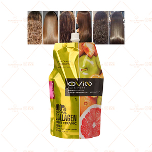 Huati Sifuli OVIO <span class=keywords><strong>Sans</strong></span> <span class=keywords><strong>Ammoniaque</strong></span> Vague Chaude Eco Protéine Cheveux Perm Crème Solution Acide Bio Cheveux Perm En Vrac Liquide machine - Product Image 1