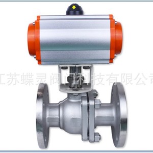 วาล์วบอลนิวเมติกเหล็กหล่อ Jiangsu Dieling รุ่น Q647F-16c DN50 แบบติดตั้งถาวร สำหรับควบคุมการไหลของก๊าซ - Product Image 5