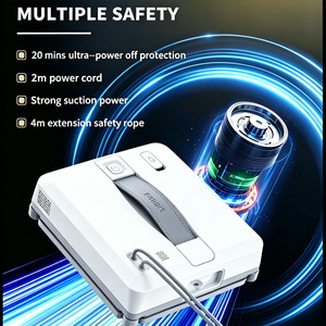 <span class=keywords><strong>Robot</strong></span> Limpiacristales Eléctrico Ultrafino W5 de 60 mm con Boquillas Atomizadoras Ultrasónicas de 4 Lados para Ventanas Cuadradas, Barandillas de Edificios Altos y Uso Doméstico - Product Image 1