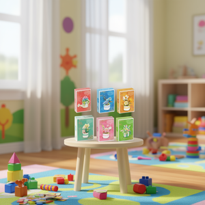 Ensemble de blocs de construction pour sols de construction 21x15x7 cm pour enfants, jeu créatif - Product Image 1