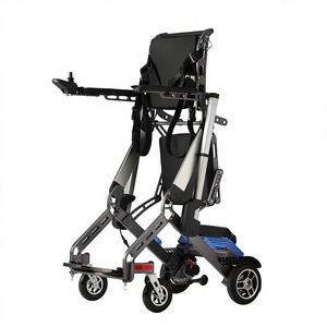 Robot de marche assistée électrique réglable en hauteur pour la rééducation de la marche des patients handicapés suite à un AVC - Product Image 3