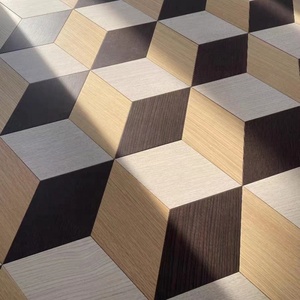 <span class=keywords><strong>Parquet</strong></span> en bois d'ingénierie massif <span class=keywords><strong>hexagonal</strong></span> en forme de diamant à plusieurs couches en chêne blanc brossé de couleur froide en forme de pentagone - Product Image 5