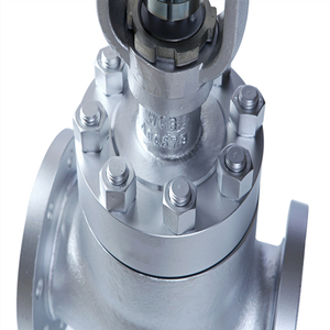 วาล์วควบคุมไดอะแฟรมนิวแมติกสแตนเลสแบบมีหน้าแปลนพร้อมตัวควบคุมตำแหน่ง - Product Image 3