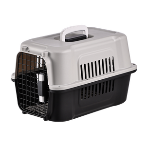 Taşınabilir plastik seyahat sandık köpekler kediler havayolu onaylı <span class=keywords><strong>Pet</strong></span> taşıma kutusu düğme moda yavru kafes kedi taşıyıcı - Product Image 4