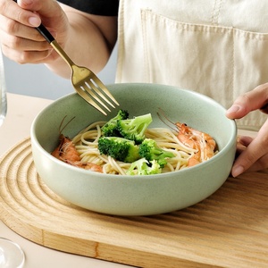 Services de table et vaisselle : Assiettes et plats nordiques pour mariage, assiettes de service en céramique mat 2026 - Product Image 5