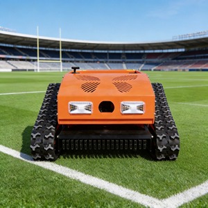 <span class=keywords><strong>Tondeuse</strong></span> autoportée télécommandée à rayon de braquage zéro, coupe de 550 mm, pente de 35 degrés, vitesse de 4 km/h pour terrain de football - Product Image 1