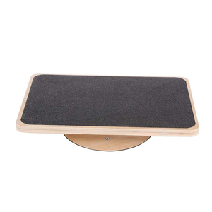 Tavola di Equilibrio Professionale in Legno Ecologico e Durevole per Esercizi <span class=keywords><strong>Gambe</strong></span> e Addominali, Tavola Basculante Antiscivolo per Stare in Piedi - Product Image 5