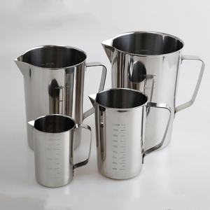 4 लैब उच्च गुणवत्ता 3000 मिलीलीटर स्नातक बीकर मापने वाले कप 304 स्टेनलेस स्टील मापने कप - Product Image 2