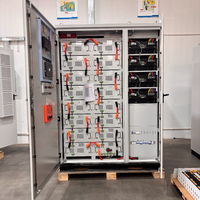 Sistema de Almacenamiento de Energía Híbrido (BESS) de 215 kWh para Uso Industrial y Comercial, Fuera de la Red, con Batería de Litio LiFePO4, Refrigeración por Aire Líquido, 100 kW
