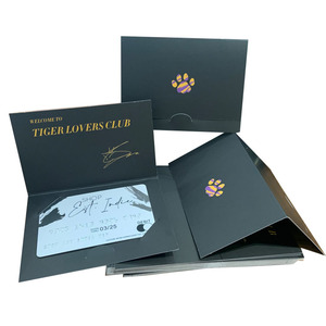 Cá nhân hoá tùy chỉnh thân thiện với môi giấy tráng chủ thẻ quà tặng cho doanh nghiệp - Product Image 5