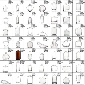 Botella de cristal para Perfume, frasco vacío de Color transparente, personalizado, 30ml / 50ml / 100ml - Product Image 6