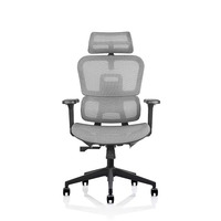 Chaise de bureau pivotante ergonomique à dossier haut en maille, design moderne, pour bureau de direction, conférence, silla oficina, chaise de bureau