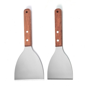 Spatola <span class=keywords><strong>in</strong></span> <span class=keywords><strong>Legno</strong></span> per Barbecue, Griglia, Pizza, Pancake e Raschietto per Piastra Piatta - Product Image 5