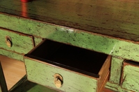 Nouvelle conception de meuble de couloir vintage antique, table console avec tiroirs laqués