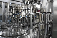 Machine de remplissage d'eau automatique ZEGO à 12 buses pour bouteilles, bidons et fûts, capacité de 100 ml à 1 L, équipement de production de boissons électrique