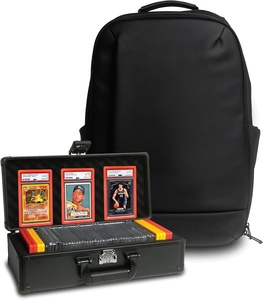 grad card design Trading Card Carry Case Backpack | Hard Shell main image 1