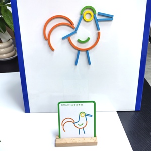 Sáng Tạo Gậy Nhẫn Câu Đố Phù Hợp Với Câu Đố Đồ Chơi Trẻ Mầm non Thông Minh Học Tập Giáo Dục Đồ Chơi Cho Động Cơ Kỹ Năng - Product Image 6