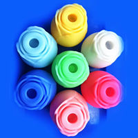 Vibrateur en silicone rose alimenté par USB, sans danger pour le corps, 10 fréquences, 100% étanche, sensation de toucher réel, vibrateur lumineux en forme de fleur