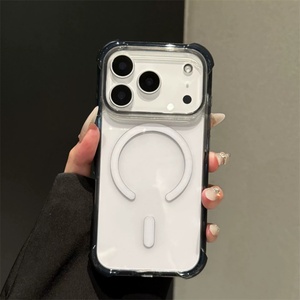 Funda Magnética para Teléfono con Protección de Lente y Esquinas Anti-Impacto, de TPU Suave y Colorida, para iPhone 17 16 15 14 Pro Max - Product Image 3