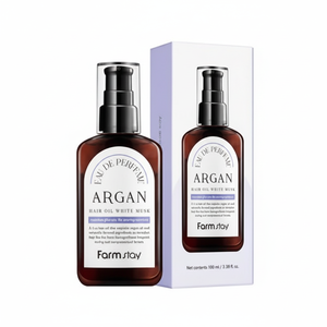 Farmstay 100ml Eau De Parfum Olio per Capelli all'Argan Muschio Bianco Skincare Gestione Sconti5062568 Spedizione Gratuita Senza Olio Essenziale - Product Image 1