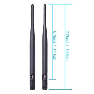 Smaples có sẵn 2.4G 5.8G 5g BLE cao su antenne <span class=keywords><strong>Omni</strong></span> hướng Antena Wifi <span class=keywords><strong>6dBi</strong></span>/8dBi băng tần kép <span class=keywords><strong>Omni</strong></span> <span class=keywords><strong>Antenna</strong></span> 5Ghz 2.4Ghz - Product Image 2