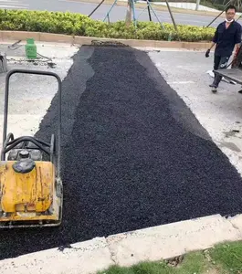 25kg asfalto mistura fria para a construção de estradas asfalto mistura fria concreto pavimento poço reparação rachaduras asfalto preto remendo frio