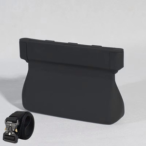 Pak <span class=keywords><strong>Fanny</strong></span> hewan peliharaan silikon, untuk anjing kucing kasual luar ruangan berjalan pola kantong anjing tahan air tas makanan ringan latihan - Product Image 5