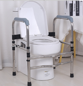 Rehausseur de siège de toilette en PP de haute qualité pour personnes âgées avec mains courantes vente en gros - Product Image 4