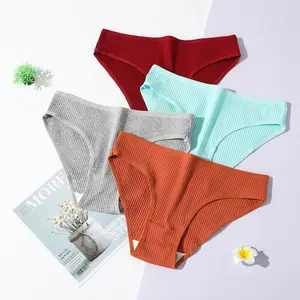 Hot sale comfortable cotton panty sport lady briefs plus size panties underwear for fat women