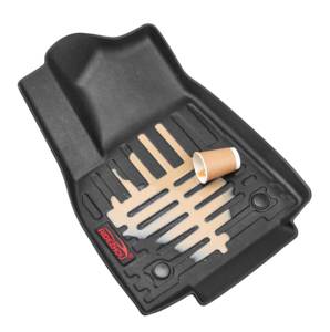 Tapis de coffre de voiture 3D 5D en <span class=keywords><strong>TPV</strong></span> inodore, taille originale, compatible avec HYUNDAI SANTA FE MX5 2024 2025 2026-ON - Product Image 6