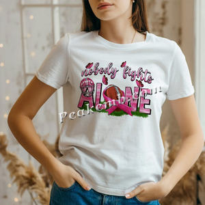 พิมพ์ลายไวนิลสำหรับคนอเมริกันฟุตบอลไม่มีใครสู้คนเดียวด้วยความร้อนแบบกดลายเต้านม - Product Image 2