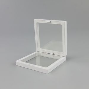 Scatola di sospensione per scatola di visualizzazione a membrana elastica 7x7x2cm scatola per impiallacciatura/ponte/corona/dentiera - Product Image 3