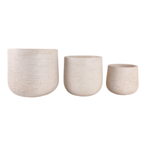 Set di 3 vasi moderni in ceramica per piante da interno ed esterno, per succulente, orchidee, erbe aromatiche, decorativi per casa e giardino. - Product Image 2