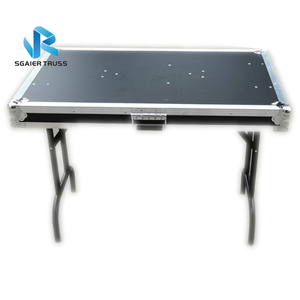 Hot Sell <span class=keywords><strong>Pioneer</strong></span> <span class=keywords><strong>DJ</strong></span> Table, Table d'équipement <span class=keywords><strong>DJ</strong></span> mobile, Cabine <span class=keywords><strong>DJ</strong></span> pliante - Product Image 1