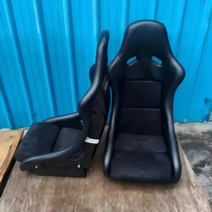 Voiture modifiée avec siège baquet Recaro Pole Bucket et dossier en fibre de verre, production sur mesure, compatible avec Porsche 992 <span class=keywords><strong>GT3</strong></span> Series - Product Image 5