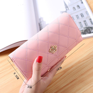 Neue Lange Damen-Geldbörsen: Süße, Modische, Multifunktionale Clutch aus Luxuriösem PU-Leder mit Kartenhalter für Frauen - Product Image 4