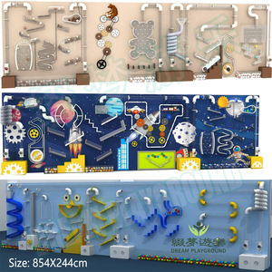 Dream Kids Indoor Space Planet Themed Interactive Science Wall Board Ball Pit Puzzle Maze Game Fort Playground Park Equipment - Product Image 4