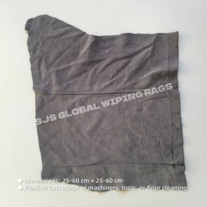 Paños de limpieza 100% reciclados de algodón recuperado, bolsa de 10 kg, paños de limpieza de vellón, paños de limpieza de sudadera - Product Image 3