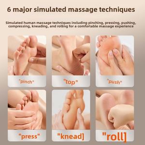 Masseur de jambes vibrant soigneusement sélectionné, appareil de thérapie des pieds avec fonction musicale, relaxant pour les pieds, conception semi-ouverte, origine Chine JMC - Product Image 4