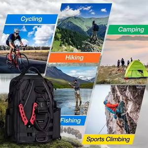 Sac de pêche en plein air léger avec porte-canne pour boîte de pêche sac à dos de pêche étanche - Product Image 6