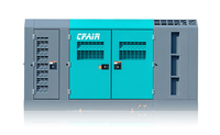 CFAIR 830cfm7bar Compresseur d'air à vis à moteur diesel stationnaire pour la construction/le sablage/le forage de puits d'eau/l'extraction de pétrole
