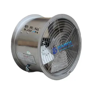 High temperature axial fans exhaust smoke for ventilation system stainless steel material