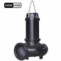 Pompe submersible verticale pour boues de traitement des eaux usées industrielles, haute efficacité, résistante à la corrosion, pour la gestion des eaux usées
